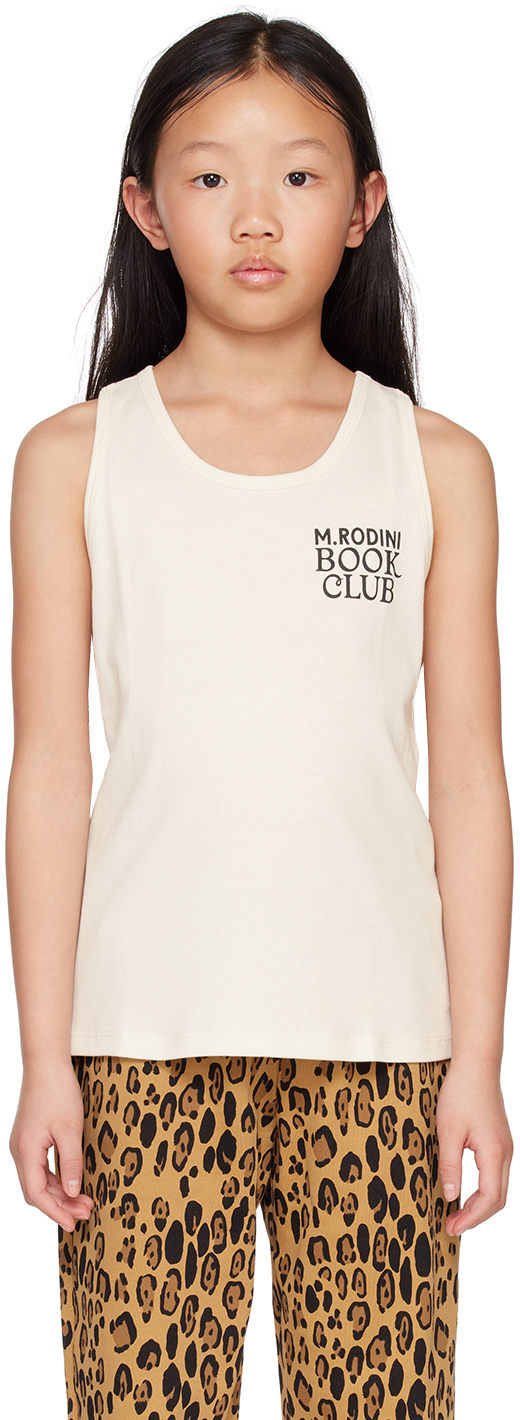 

Детская майка Off-White Book Club Mini Rodini