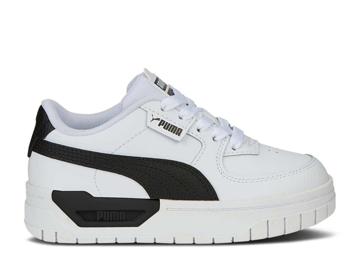 

Кроссовки Puma Cali Dream Leather Little Kid 'White Black', белый