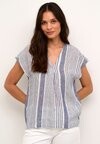 

Базовая футболка CUMOLLY CAPSLEEVE Culture, синий