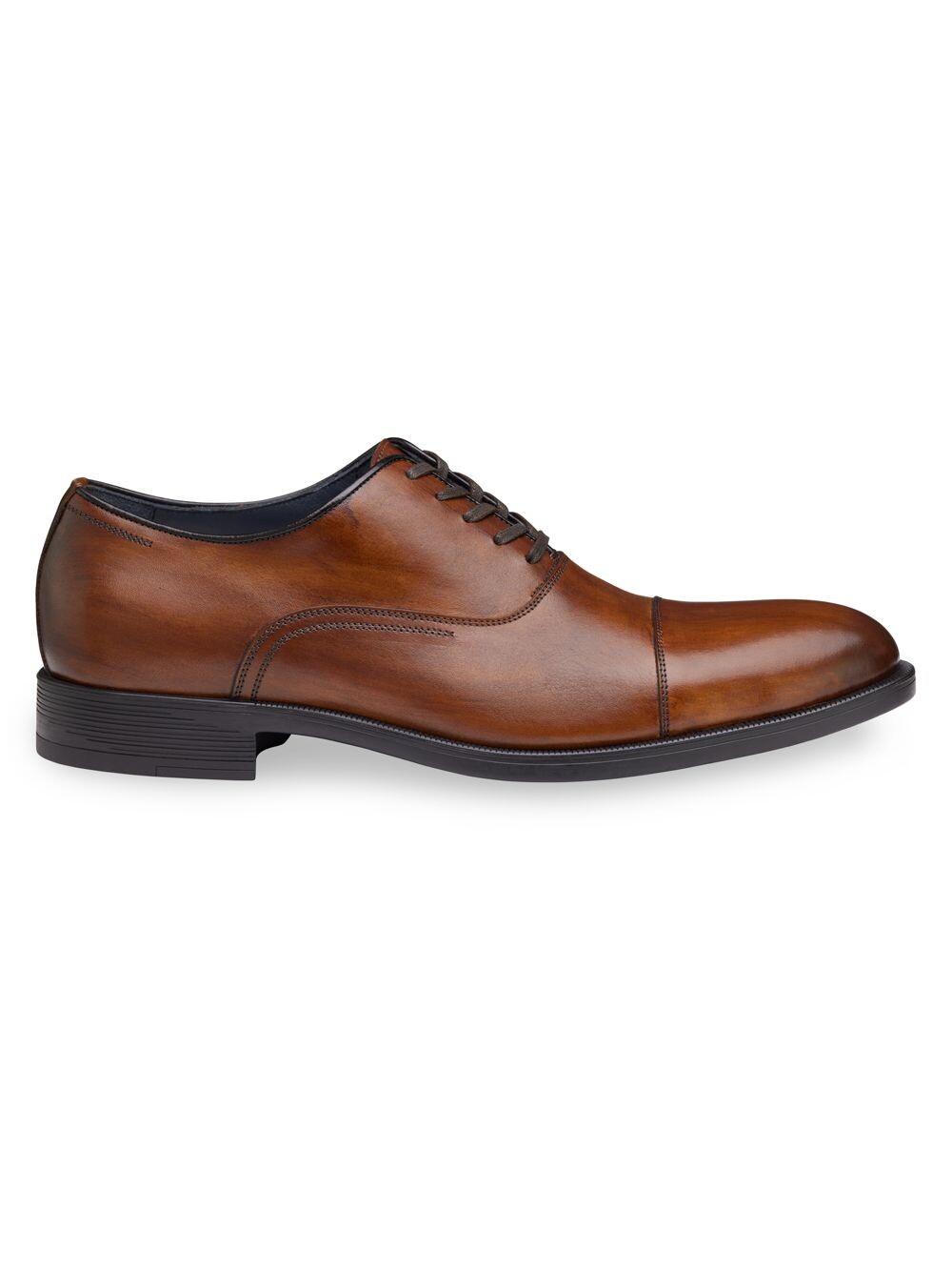 

J&M Кожаные оксфорды Flynch Cap-Toe Johnston & Murphy