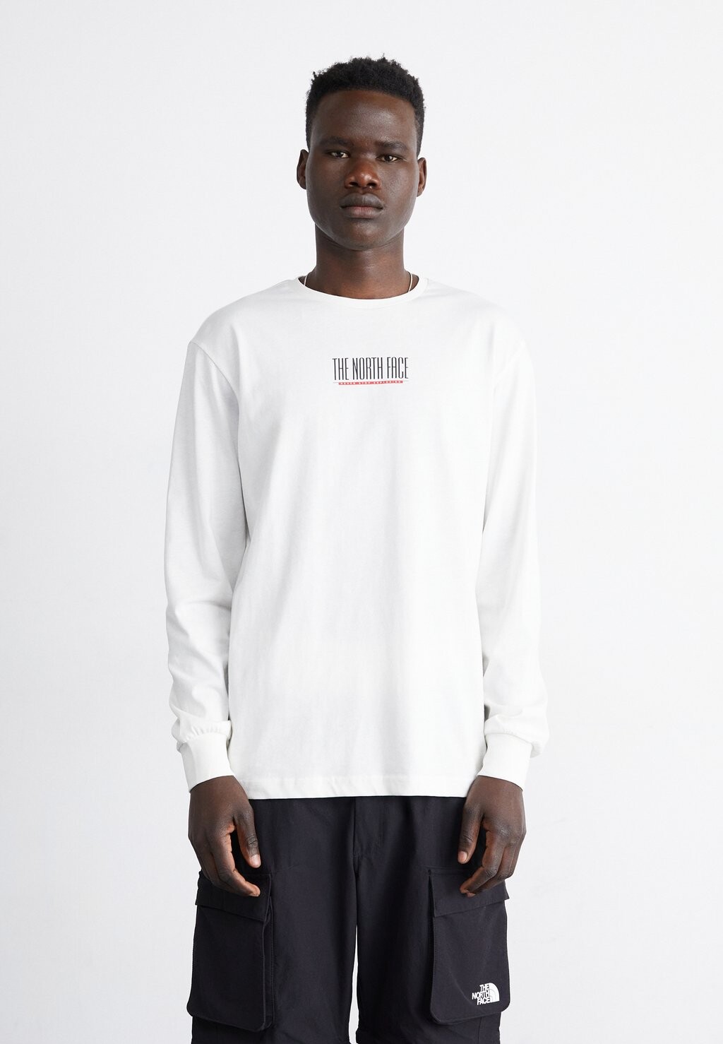 

Рубашка с длинным рукавом TEE The North Face, цвет white dune