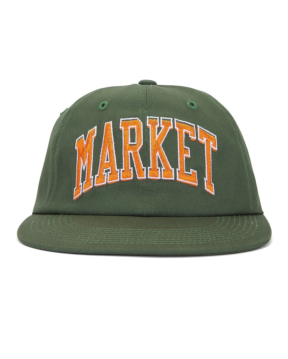 

Шапка Market Offset Arc 6 Panel, цвет Sage