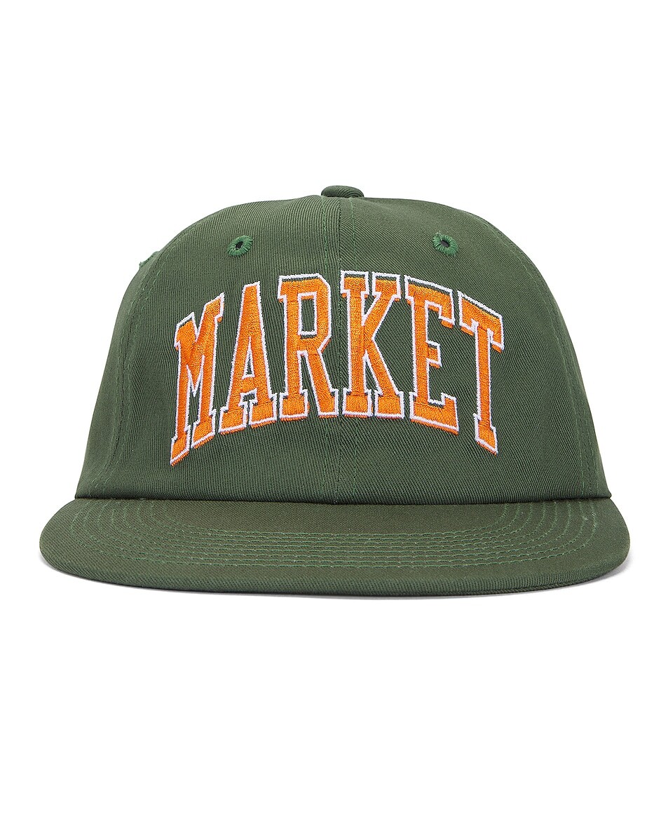 Шапка Market Offset Arc 6 Panel, цвет Sage