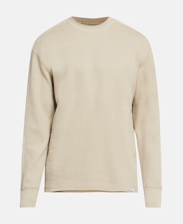 

Топ с длинными рукавами Calvin Klein Jeans, серо-коричневый