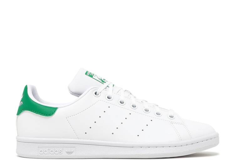 

Кроссовки Adidas STAN SMITH PRIMEGREEN BIG KID 'WHITE GREEN', белый