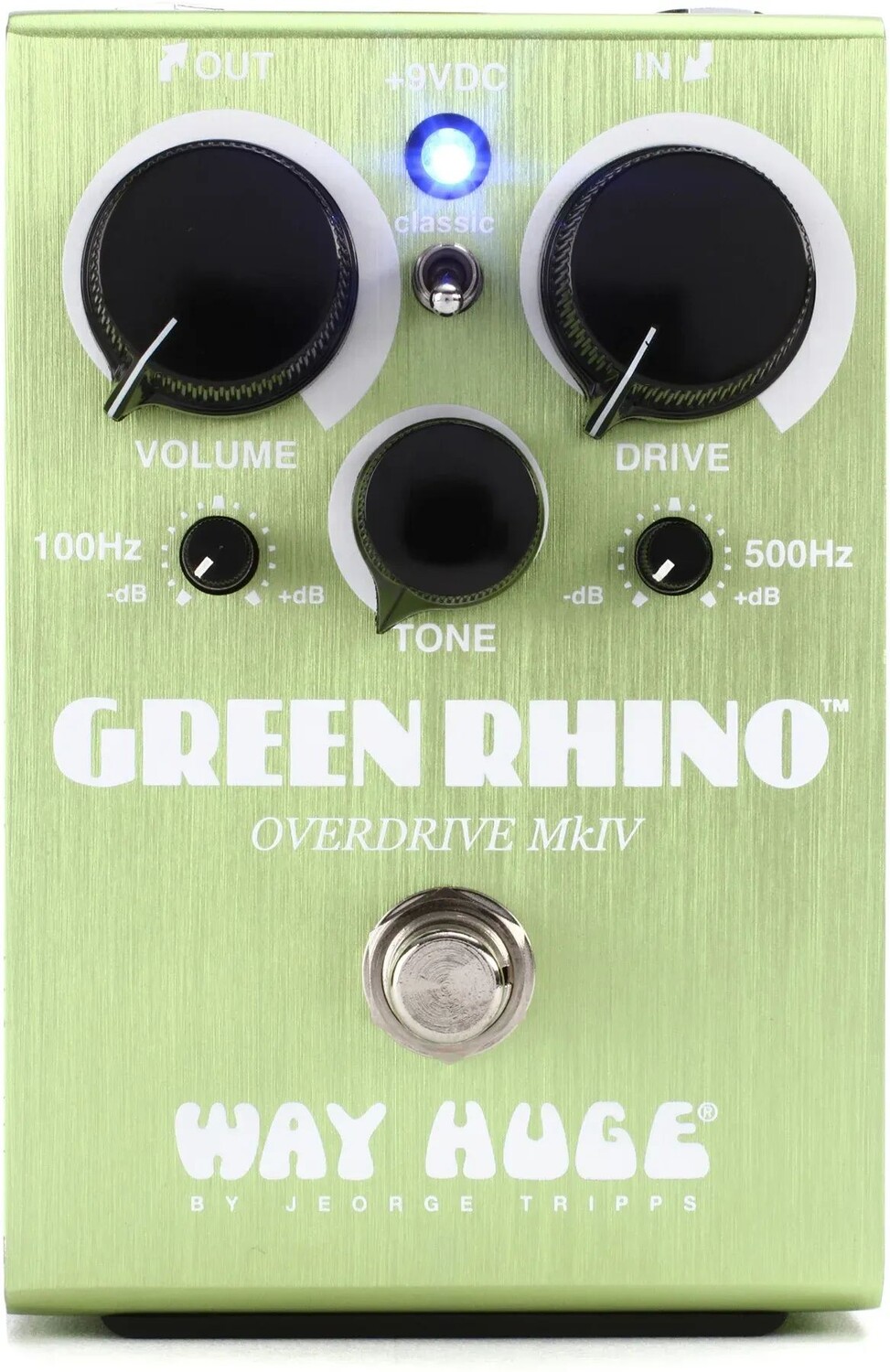 

Педаль Overdrive Way Huge Green Rhino MkIV