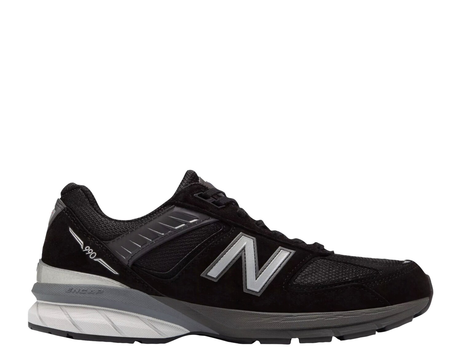 

Мужские кроссовки New Balance 990v5 Made In USA Black With Castlerock M990BK5, черный