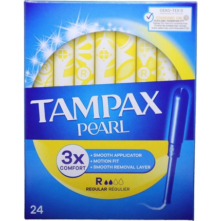 Тампоны Tampax Pearl Regular с аппликатором, 24 шт.