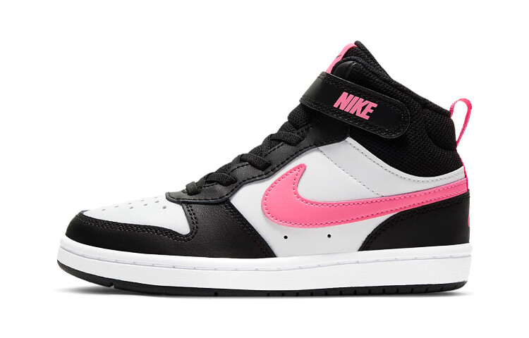 

Кроссовки Nike Court Borough Mid 2, черный / розовый