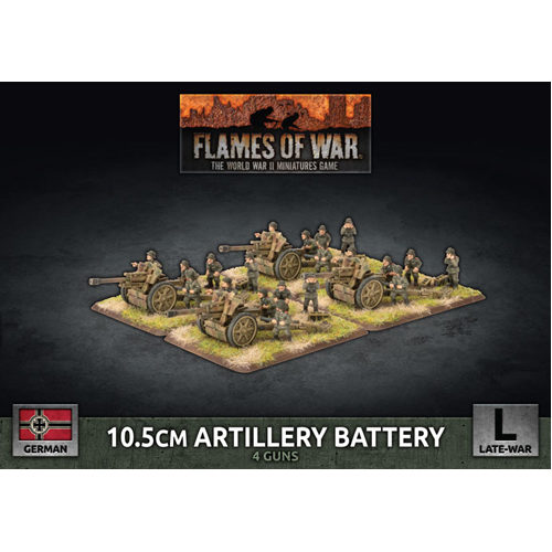 Фигурки Flames Of War: 10.5Cm Artillery Battery (X4 Plastic) фигурки flames of war storm group x50 figs plastic