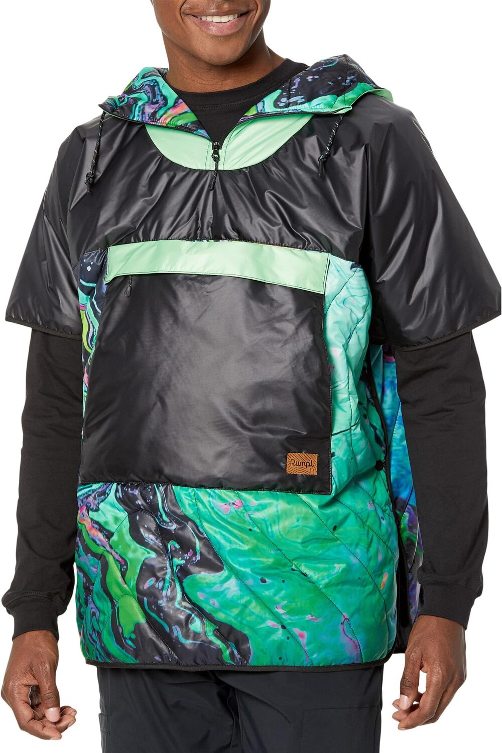 

Пончо The Original Puffy Poncho Rumpl, цвет Liquid Neon