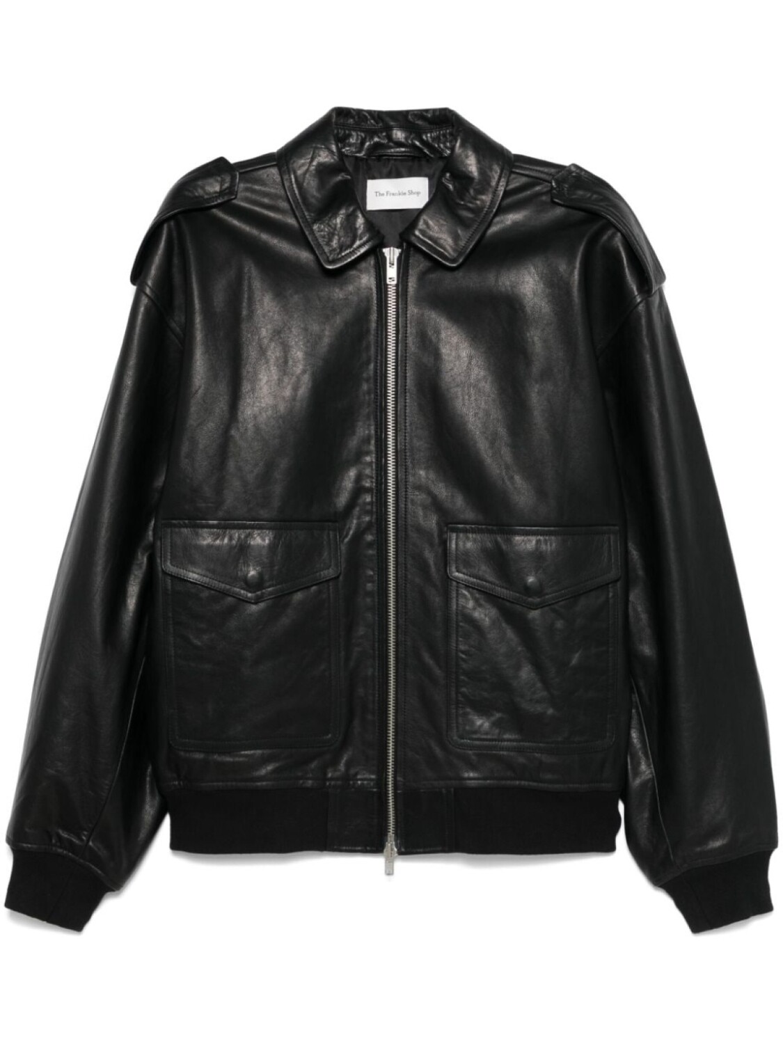 

Кожаная куртка Frankie Shop Viper The Frankie Shop, черный