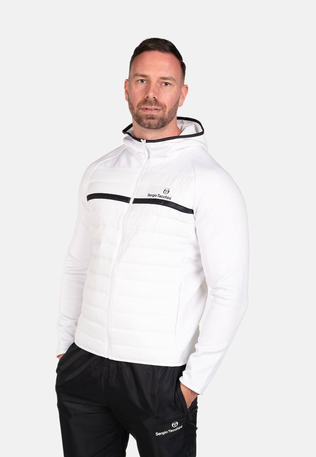 

Куртка зимняя Nam Übergangs Sergio Tacchini, цвет white black