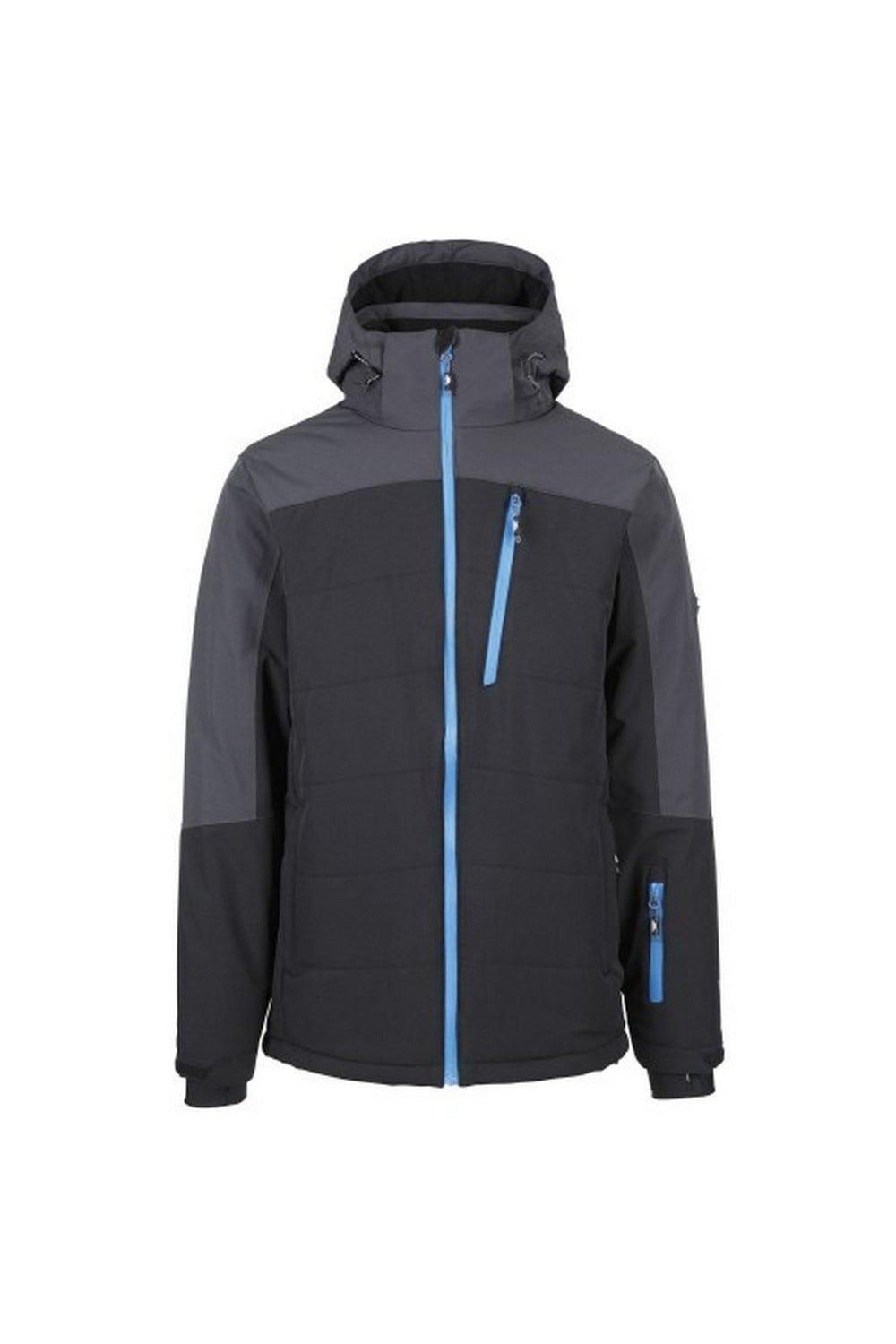 Лыжная куртка Bowie Trespass, черный мужская лыжная куртка bowie темно синяя trespass цвет azul