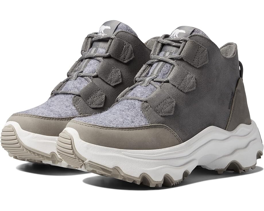 

Кроссовки SOREL Kinetic Breakthru Caribou Waterproof, цвет Quarry/Sea Salt