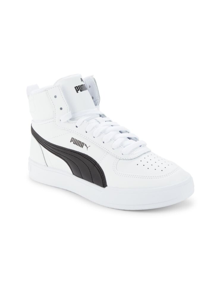 

Кроссовки средней длины с логотипом Girl's Caven Puma, белый