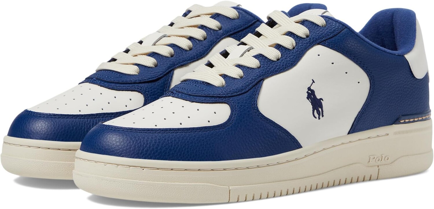 

Кроссовки Polo Ralph Lauren Masters CRT, цвет Cream/Blue/Red