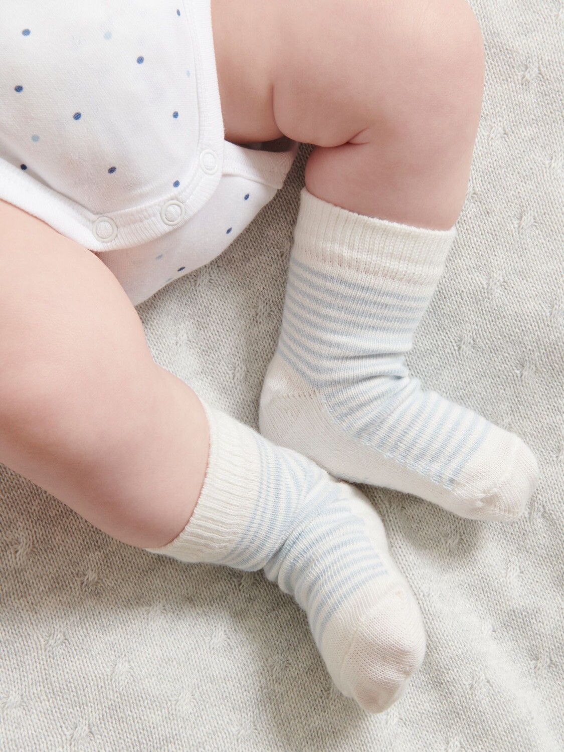 

Носки Purebaby, 3 шт., синие