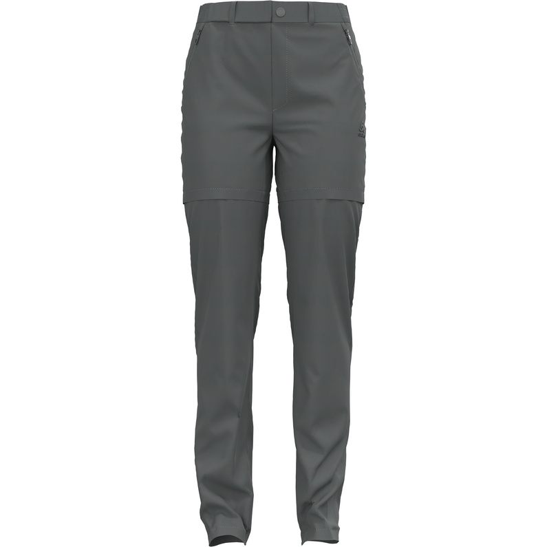 Женские легкие брюки на молнии Ascent Odlo, серый