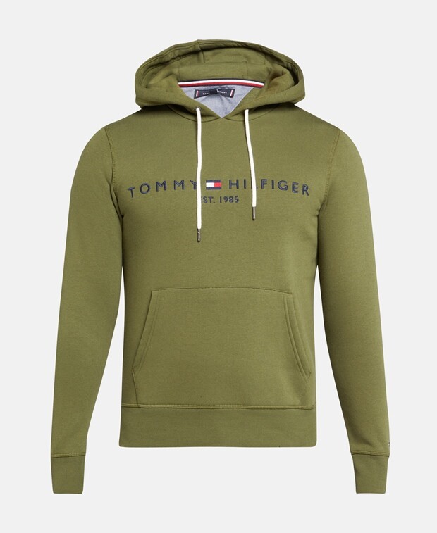 

Худи с капюшоном Tommy Hilfiger, темно-зеленый