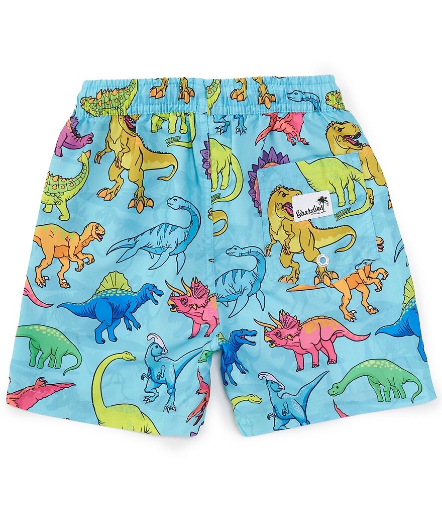 

Шорты для плавания с динозаврами Boardies Little/Big Boys 2–10, мультиколор