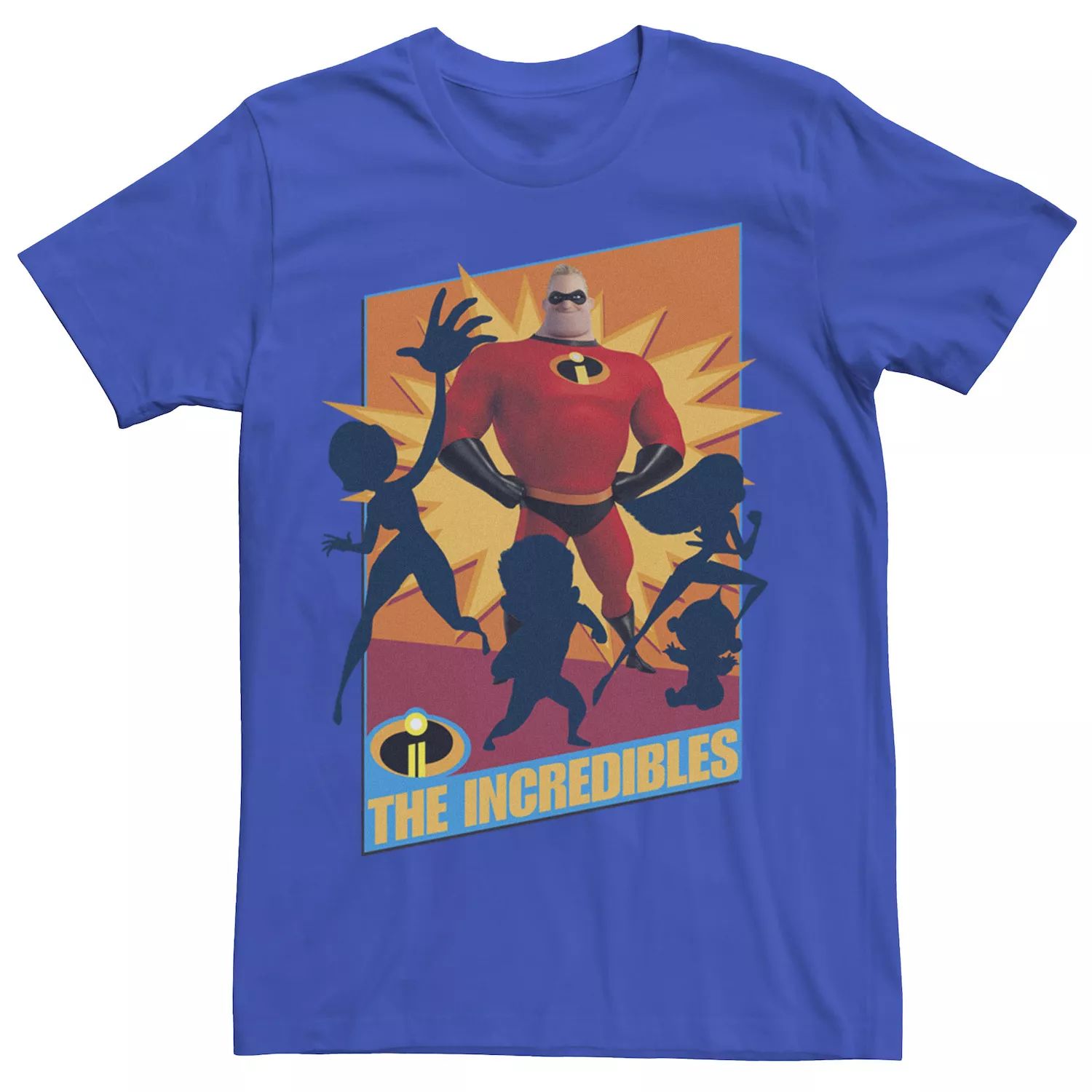 цена Мужская футболка с плакатом «Суперсемейка Боба» Disney / Pixar