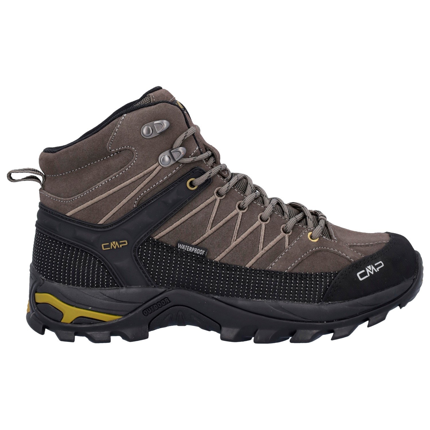 Ботинки для прогулки Cmp Rigel Mid Trekking Shoes Waterproof, цвет Fango