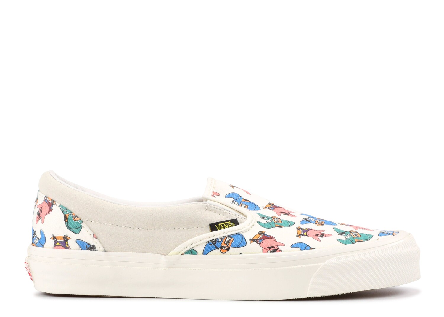 

Кроссовки Vans Og Classic Slip-On Lx 'Spongebob', белый