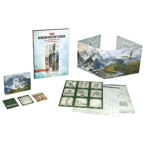 

Книга D&D: Dungeon Master’S Screen Wilderness Kit Wizards of the Coast