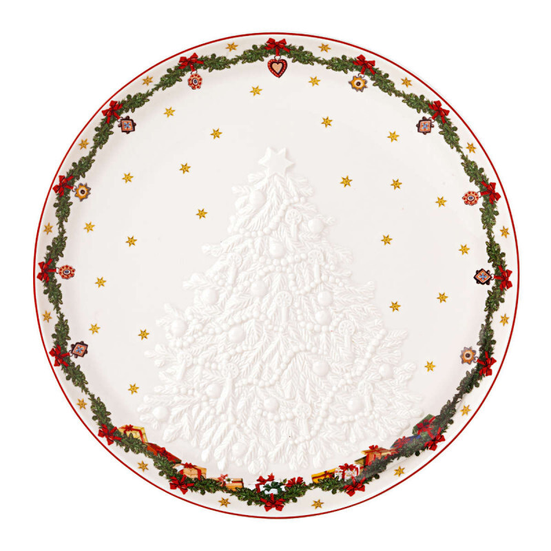 

Чаша Игрушечная Фантазия с рельефом дерева 25 см Villeroy & Boch, белый/красочный
