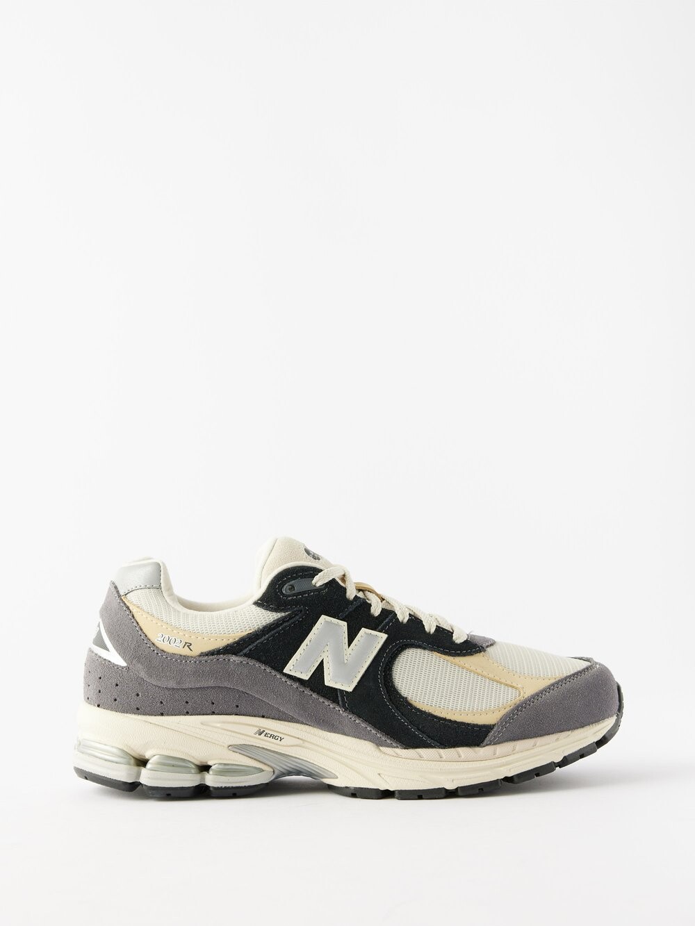 

Кроссовки 2002r из замши и сетки New Balance, бежевый