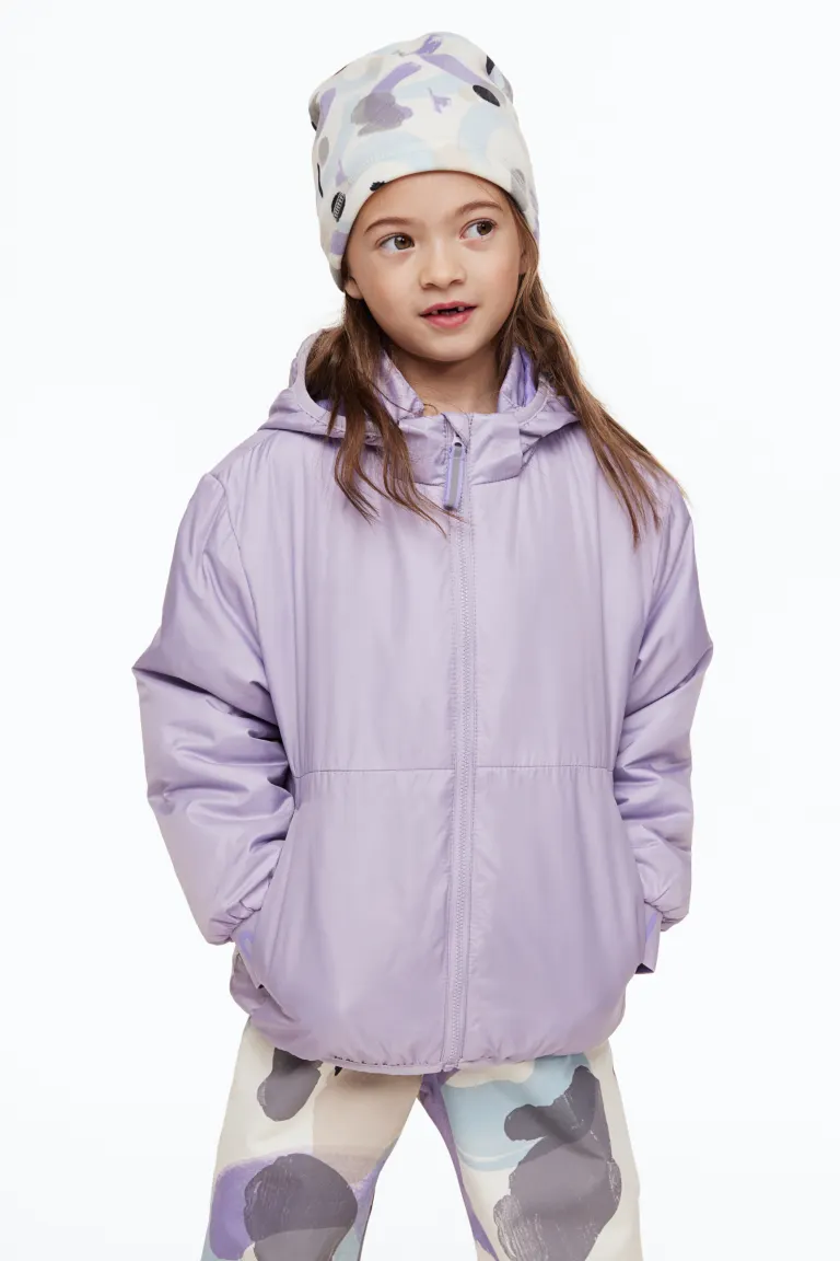 

Водоотталкивающая куртка H&M, фиолетовый