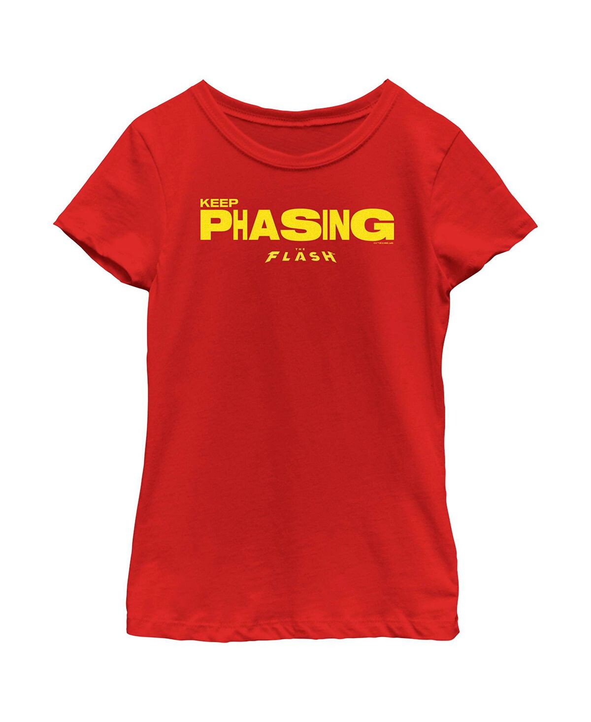 

Детская футболка The Flash Keep Phasing для девочек DC Comics