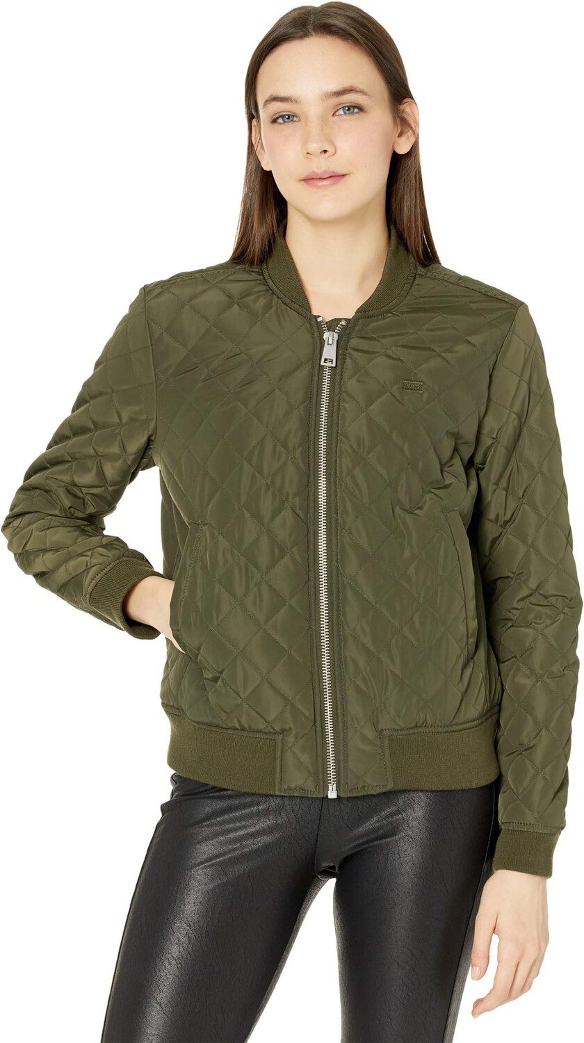 Куртка Diamond Quilted Bomber Levi's, цвет Army Green чехол mypads e vano для doogee s59 pro army green