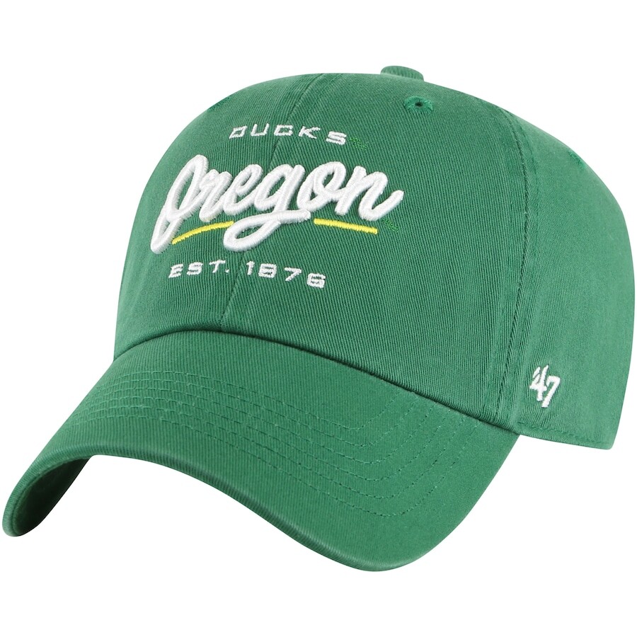 

Бейсболка 47 Oregon Ducks, зеленый