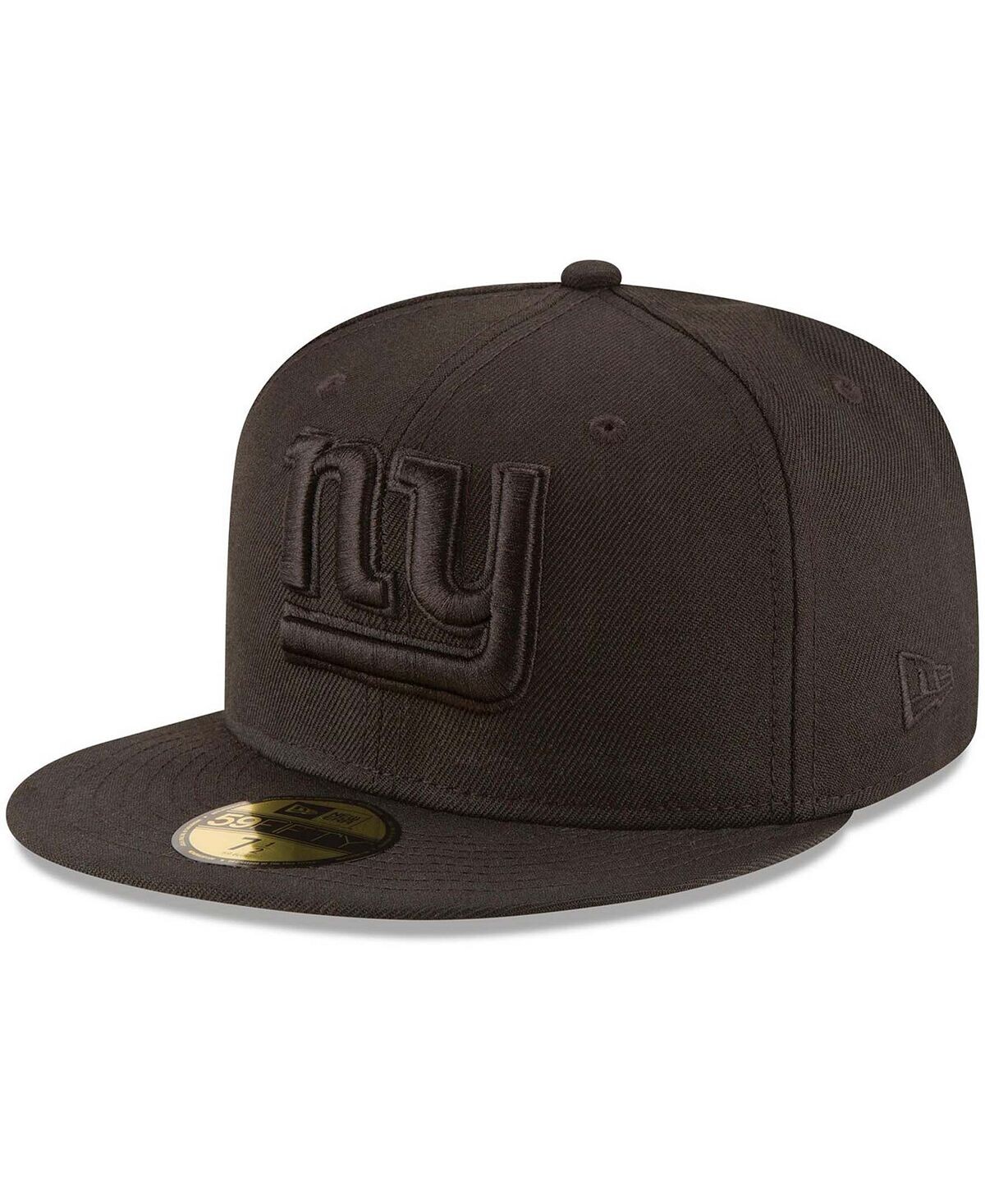 

Мужская приталенная шляпа New York Giants Black On Black 59FIFTY New Era