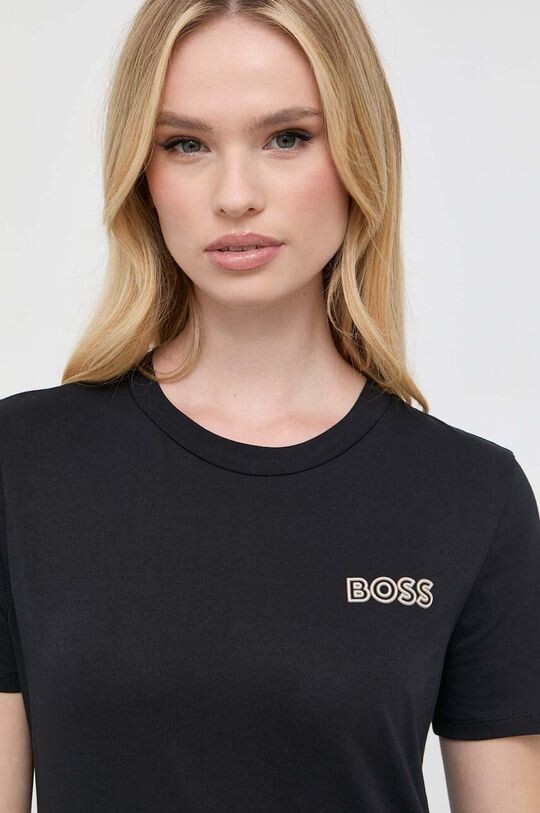 

Хлопковая футболка BOSS x Alica Schmidt Boss, черный