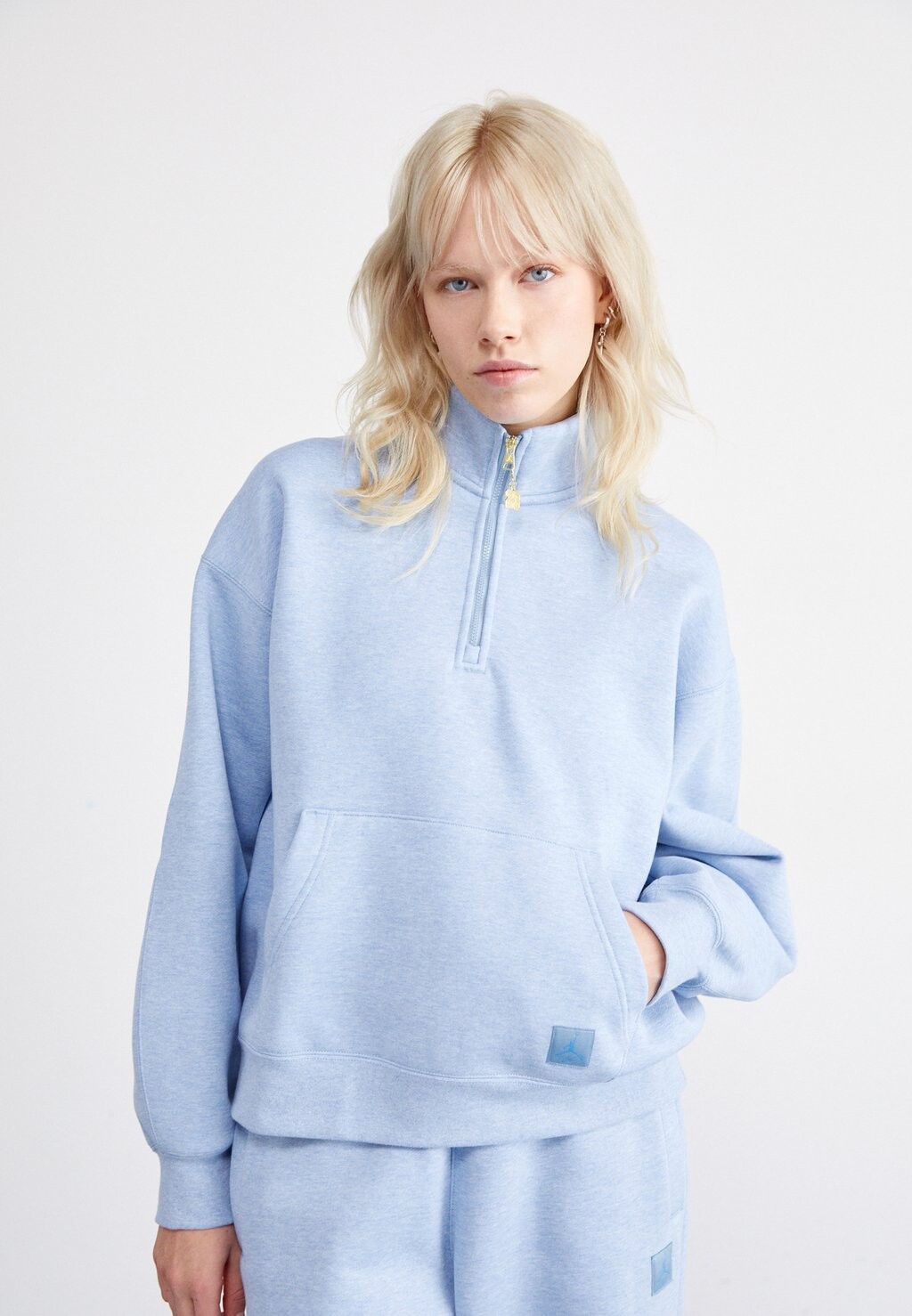 

Толстовка Zip Jordan, цвет blue grey