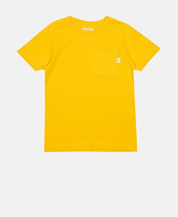 

Футболка органик Scotch & Soda, желтое золото