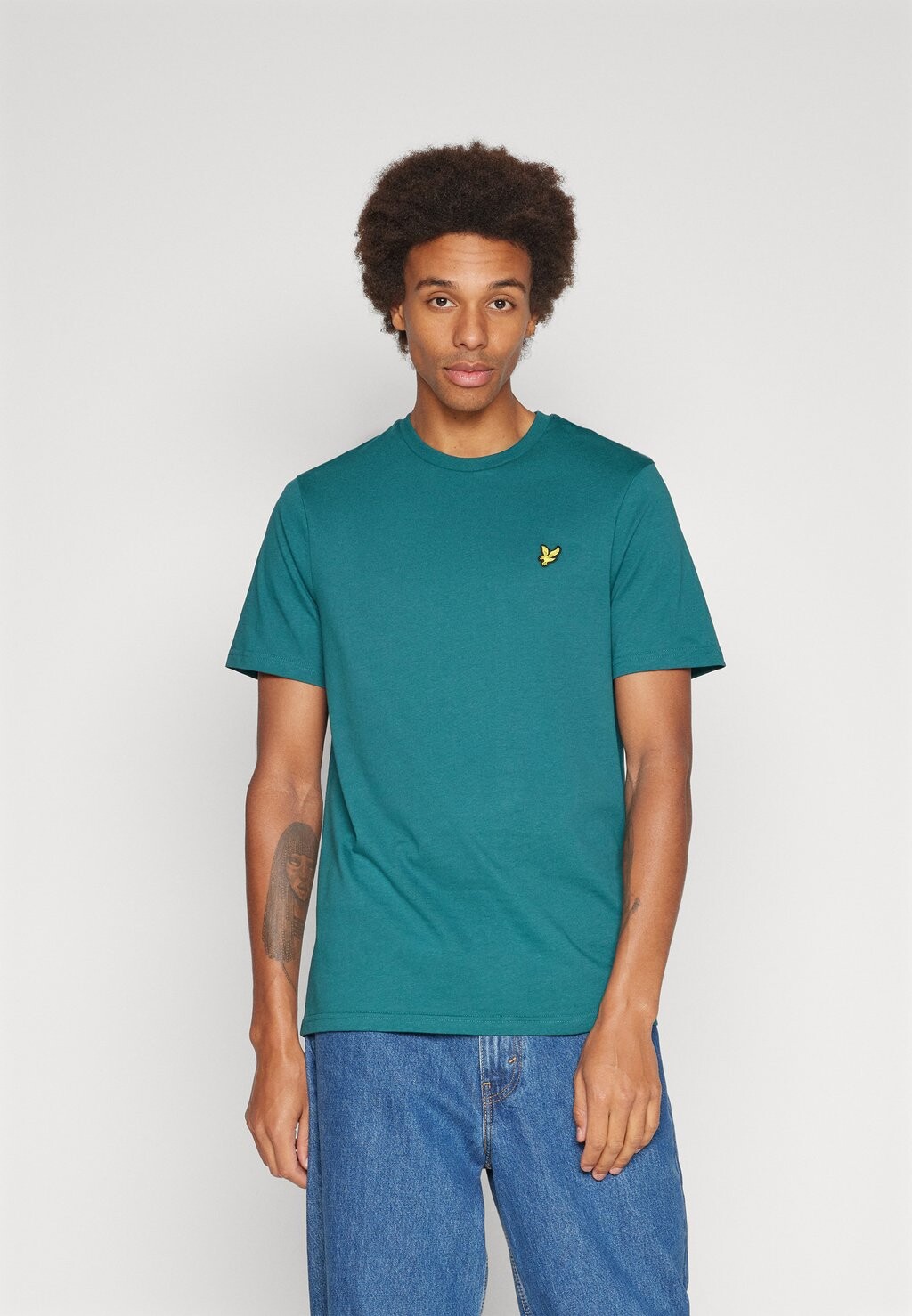 

Базовая футболка PLAIN Lyle & Scott, светло-зеленый