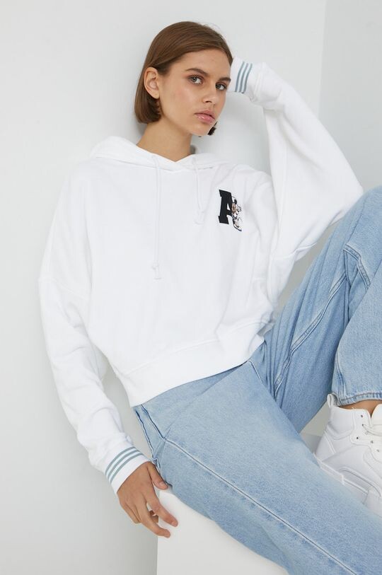 

Хлопковая толстовка adidas Originals, белый