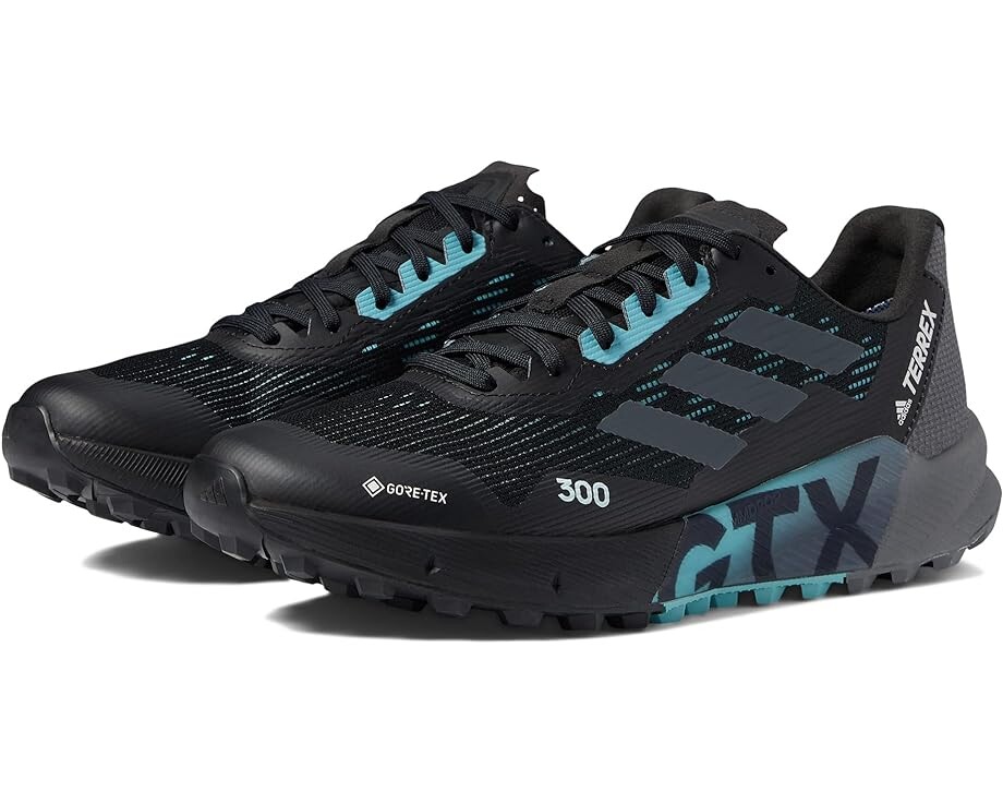 

Кроссовки Adidas Terrex Agravic Flow 2 GTX, цвет Black/Grey /Mint Ton
