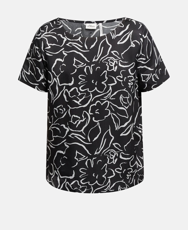 

Рубашка блузка S.Oliver Black Label, антрацит