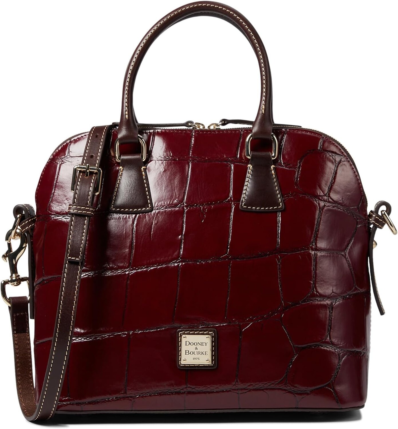 

Сумка-сумка Denison II с куполом Dooney & Bourke, бордо