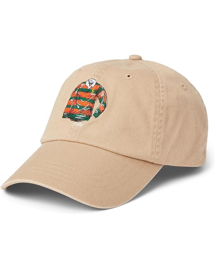 

Кепка Polo Ralph Lauren Polo Shirt–Embroidered Twill Ball, цвет Cafe Tan
