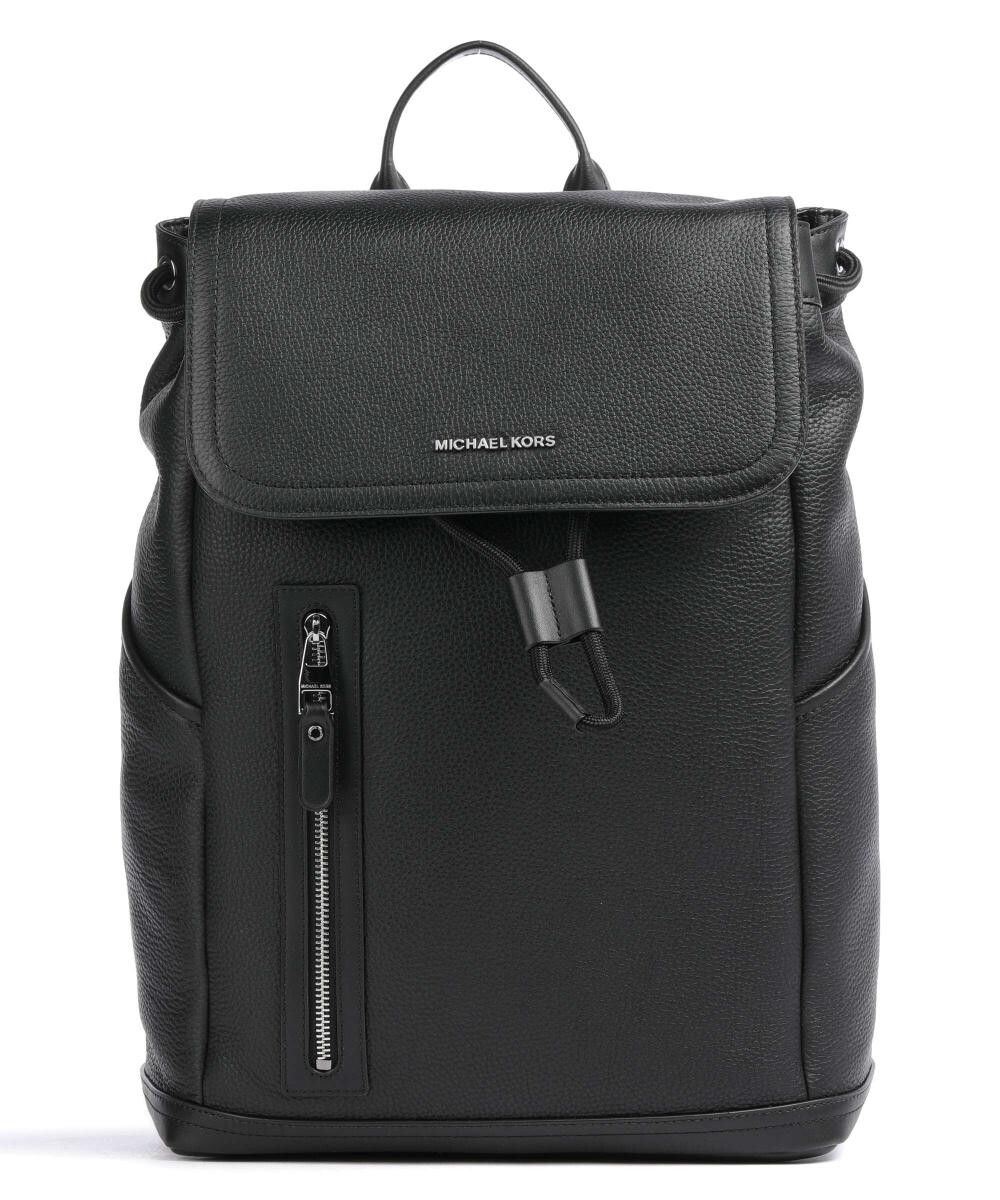 

Рюкзак Hudson 14 дюймов из зерненой кожи Michael Kors, черный