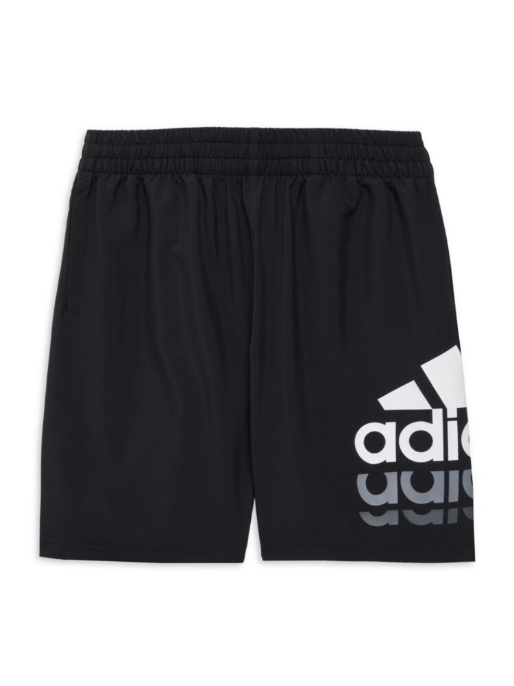 

Шорты с логотипом для мальчиков Adidas, черный