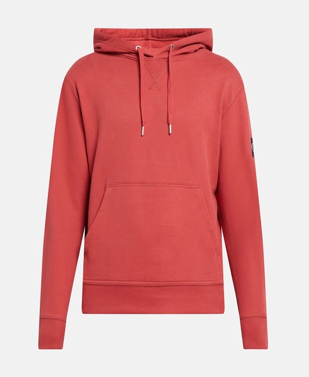 

Худи с капюшоном Calvin Klein Jeans, красный