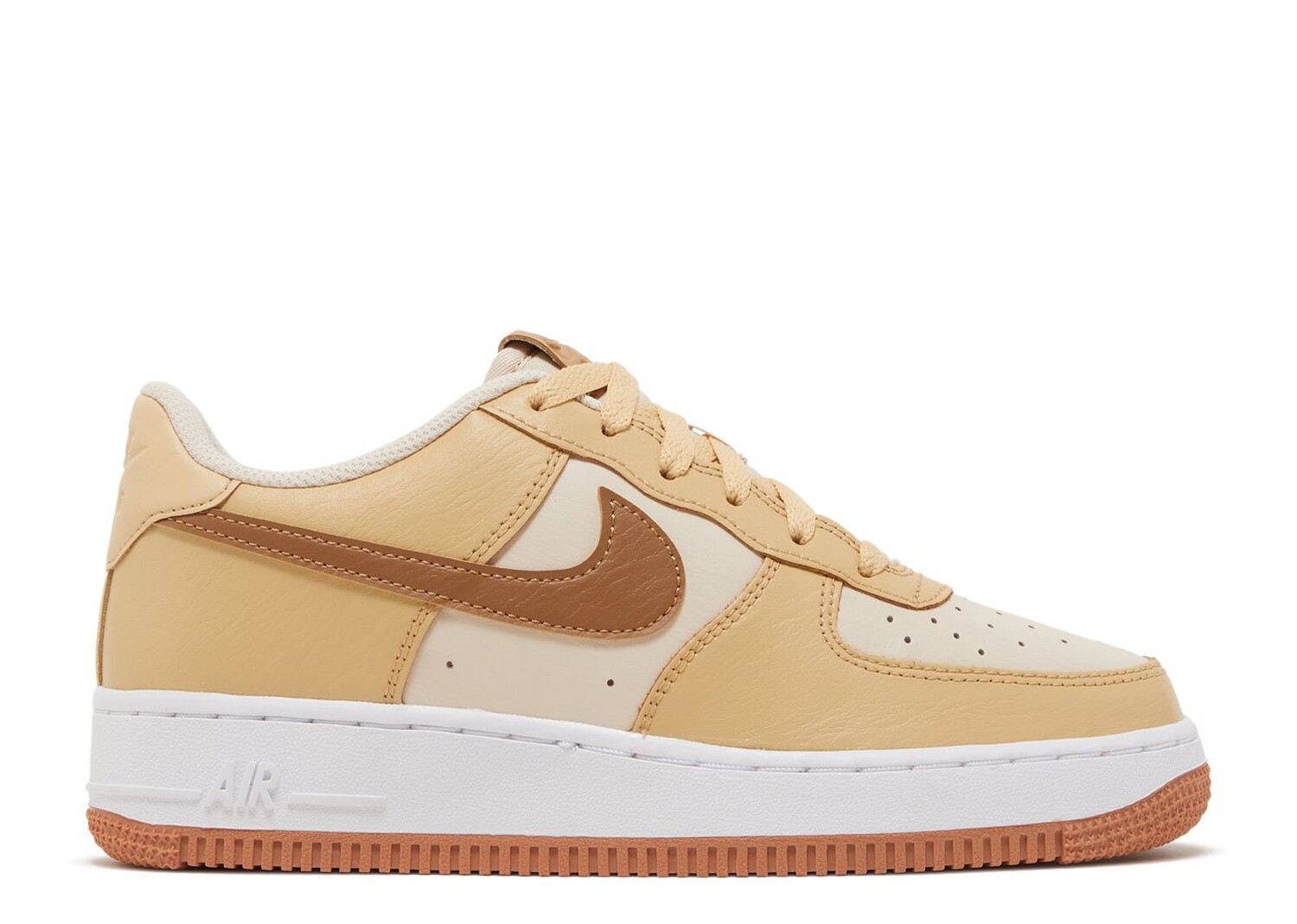 

Кроссовки Nike Air Force 1 Lv8 Gs 'Ale Brown', коричневый