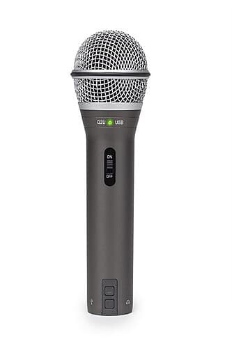 

Микрофон Samson Q2U Recording Pack with USB/XLR Mic and HP20 Headphones